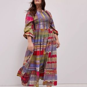 New Anthropologie Edwina Maxi Dress